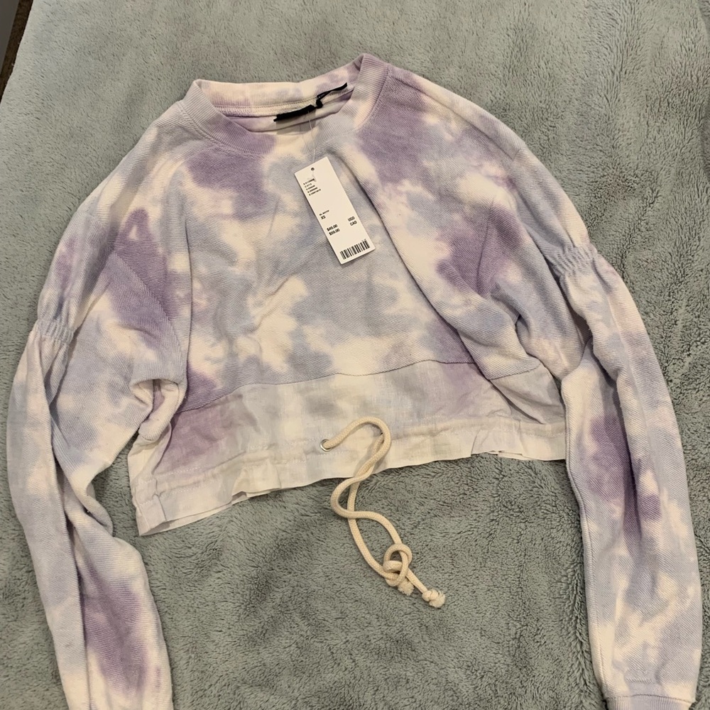 NWT Urban tie dye top